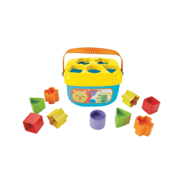 Set cuburi cu forme si galetusa, Fisher Price, multicolor - imagine 5
