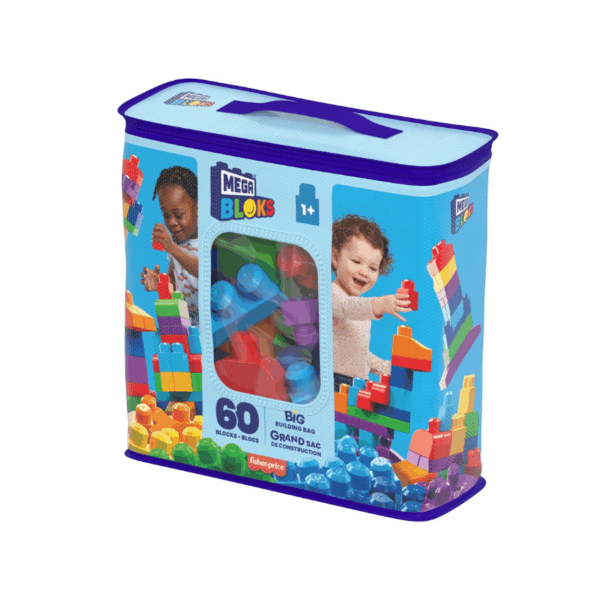 Set de constructie Mega Blocks, 60 piese, multicolor - imagine 6