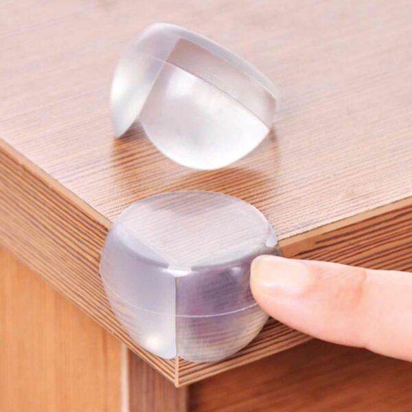 Protectii pentru colturi masa, 4 buc silicon - imagine 2