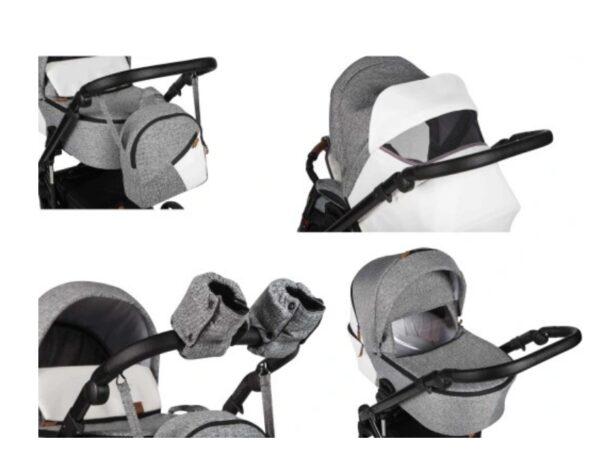Carucior 3 in 1 Baby Merc - Mosca - imagine 6