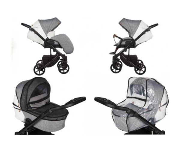 Carucior 3 in 1 Baby Merc - Mosca - imagine 5