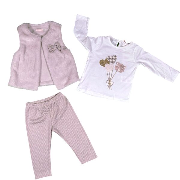 set haine bebe vesta imblanita