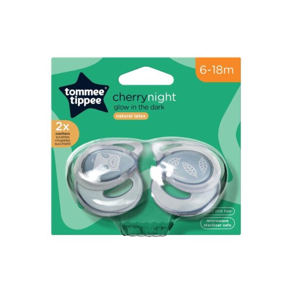 set suzete fosforescente tommee tippee