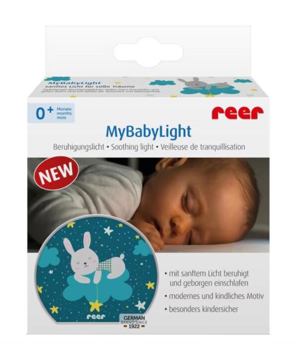 Lampa de veghe Reer MyBabyLight, Bunny 0 luni+ - imagine 3