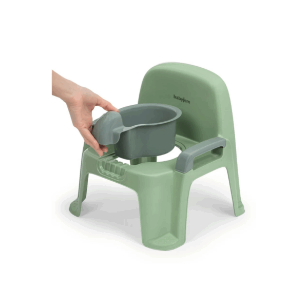 Olita scaunel pentru copii BabyJem, Verde - imagine 4