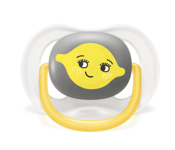 Set 2 suzete Philips Avent Ultra Air 6-18 luni, Galben - imagine 4