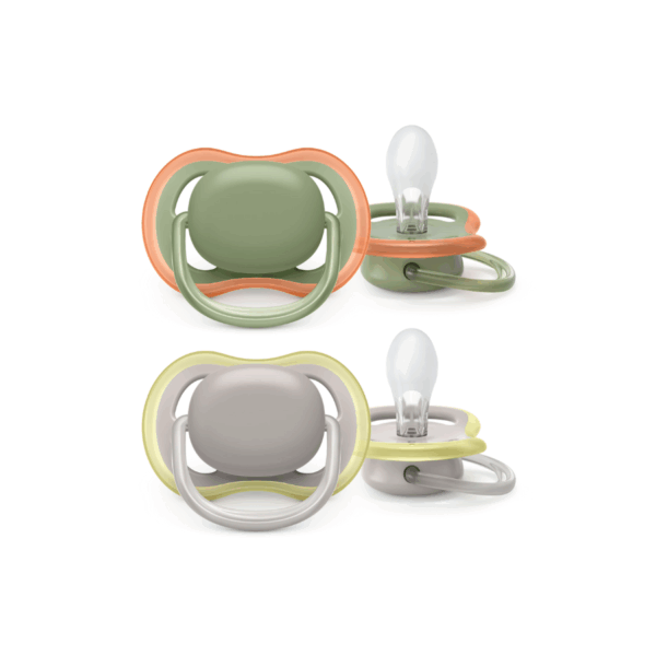 Set 2 suzete Philips Avent Ultra Air 6+ , ortodontice - imagine 3
