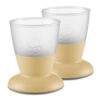 BabyBjorn - Set Pahare pentru bebe (2 buc), Powder Yellow