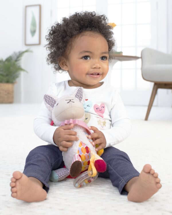 Skip Hop Jucarie de activitati Lama - Bandana Buddies - imagine 5