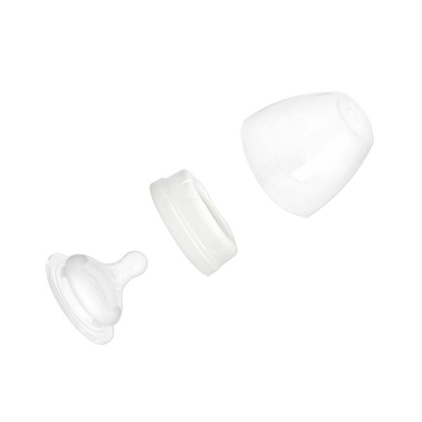 Neno – Biberon cu tetina silicon 150 ml, anti-colici, debit lent - imagine 4