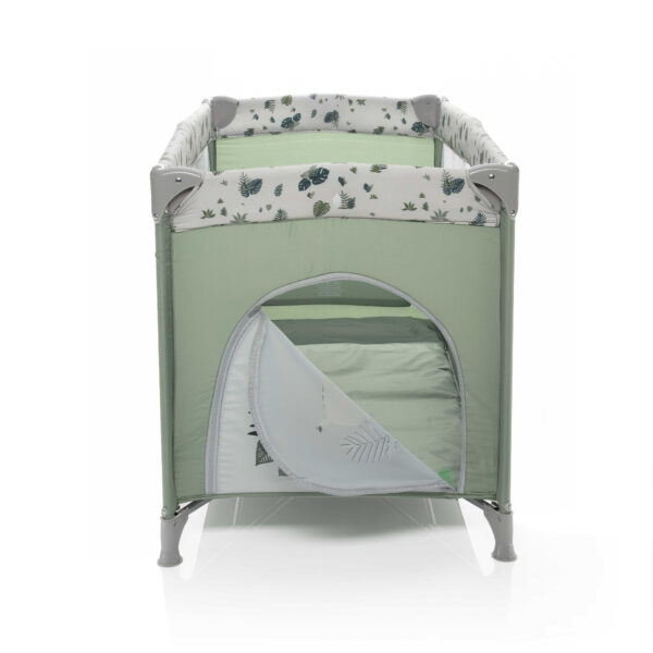 ZOPA - Patut pliant 1 nivel Caravan Jungle Green - imagine 4