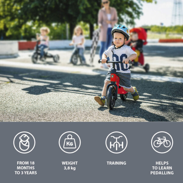 ZOPA - Bicicleta Tech Bike Red - imagine 5