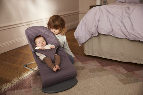 BabyBjorn - Balansoar Bliss Dark Purple, Bumbac - imagine 5