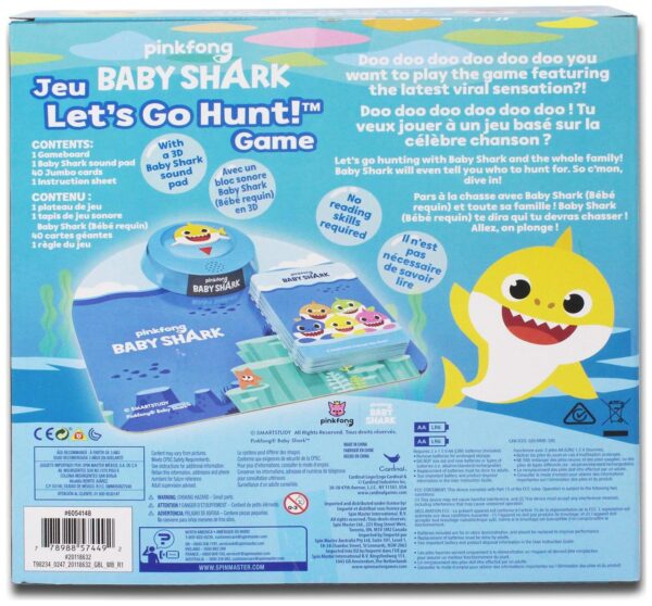 Joc Spin Master - Baby Shark, Sa Vanam - imagine 4