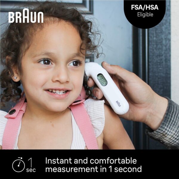 Termometru auricular Braun ThermoScan 3 rapid de copii - imagine 4
