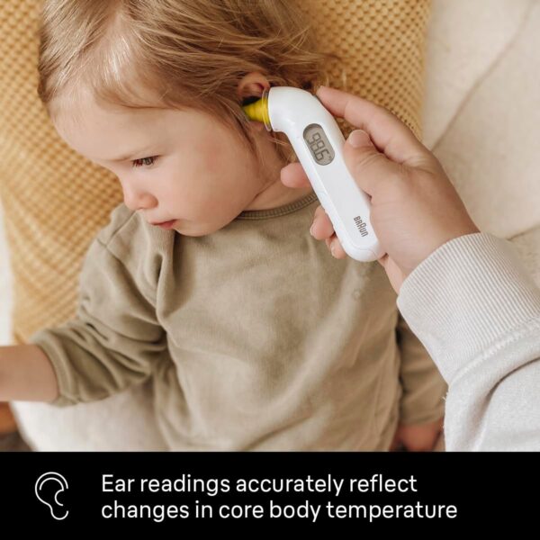 Termometru auricular Braun ThermoScan 3 rapid de copii - imagine 5