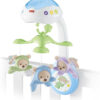 Carusel muzical bebe Fisher-Price cu lumini, sunete si telecomanda - imagine 2