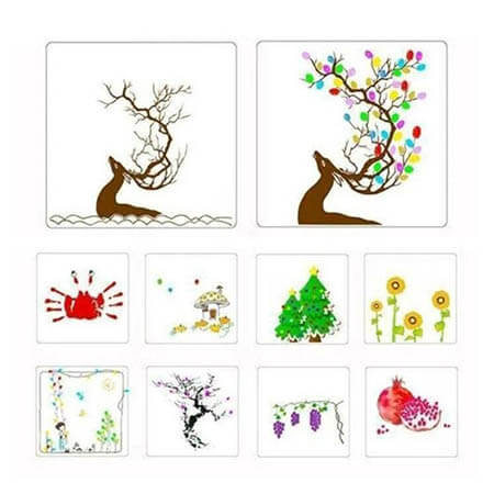 Set de pictura cu degetele KidArt - imagine 4