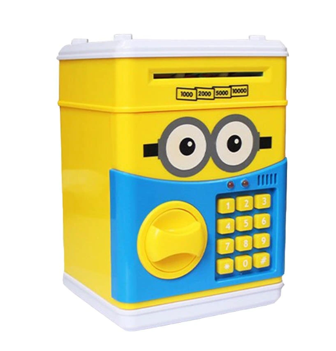 Pusculita pentru copii, cu functie ATM, cod Pin si Seif - imagine 2